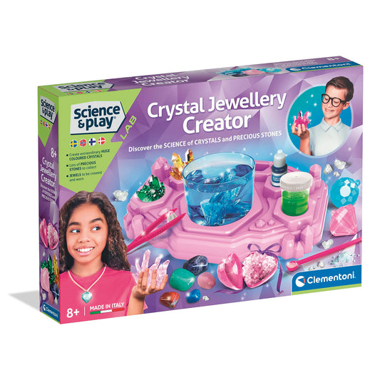 CLEMENTONI Science and Play Crystal Jewels Lab