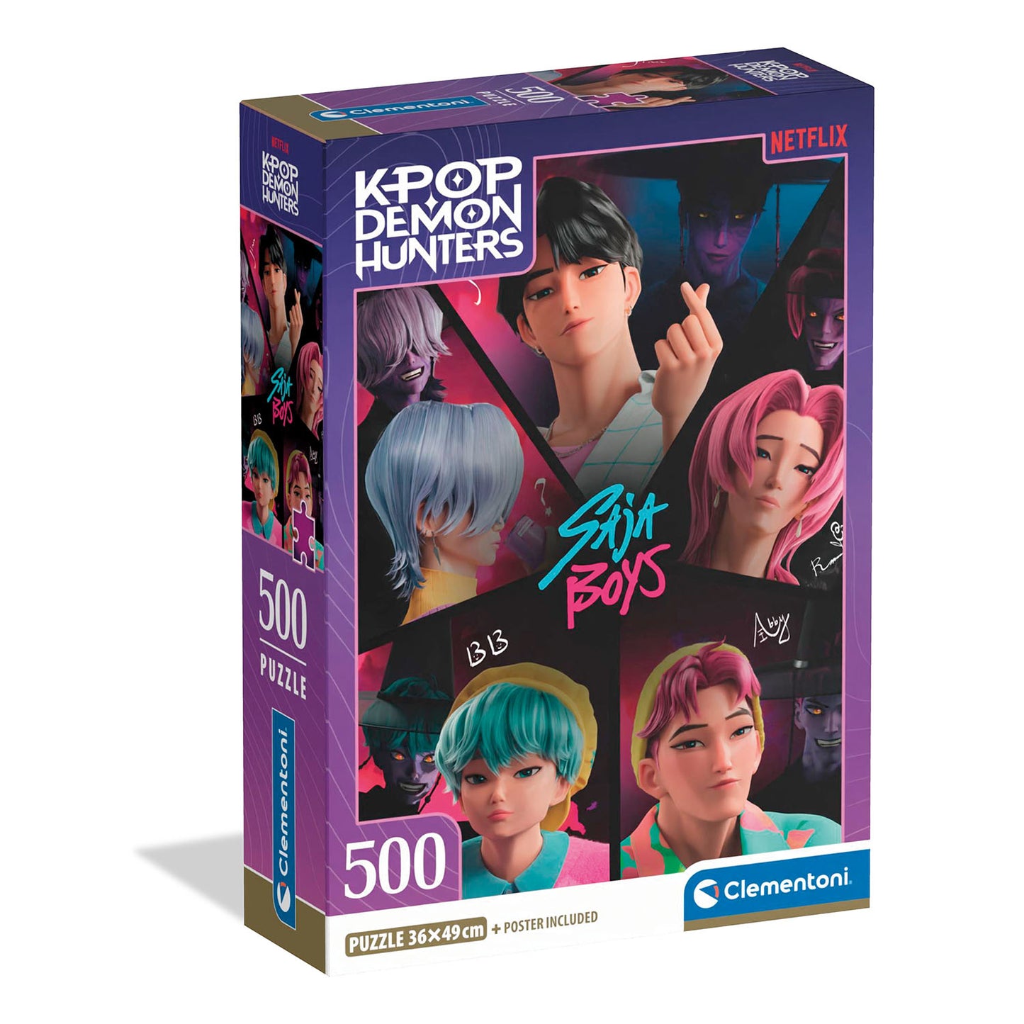 kpop-demon-hunters-clementoni-kpop-demon Hunters 500pcs