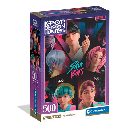 kpop-demon-hunters-clementoni-kpop-demon Hunters 500pcs