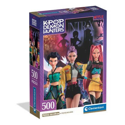kpop-demon-hunters-clementoni-kpop-demon Hunters (2) 500pcs