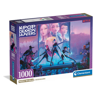 kpop-demon-hunters-clementoni-kpop-demon Hunters 1000pcs