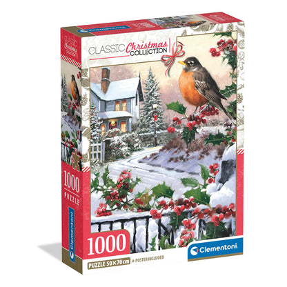 clementoni-clementoni-cb-x-mas Robin 1000pcs