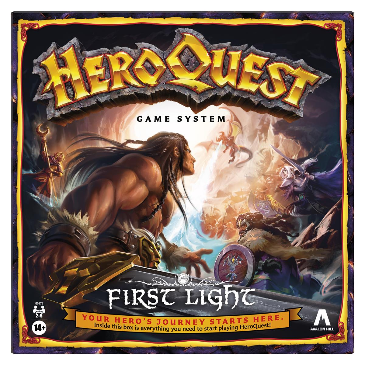 AVALON HILL AVLN HILL HeroQuest First
