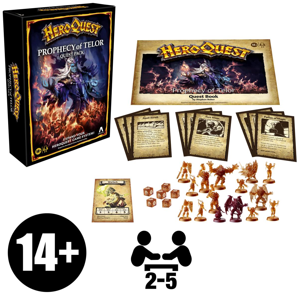 avalon-hill-avln-hill-heroquest-quest-pack Prophecy of Telor (EN)