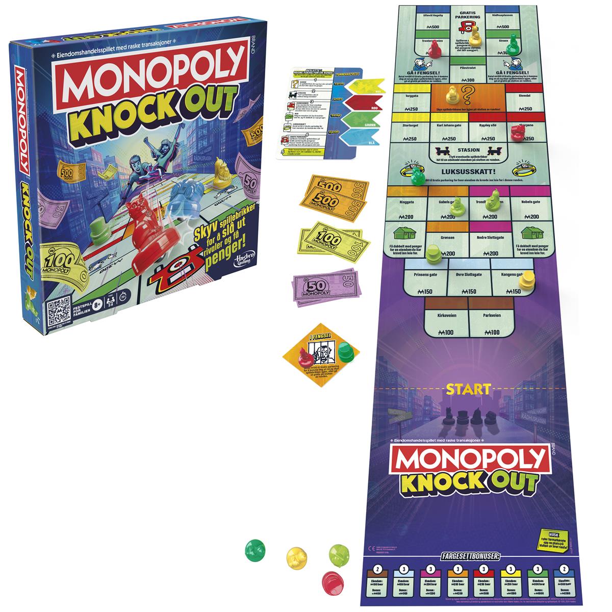 HASBRO GAMING HASBRO Monopoly Knockout (NO)