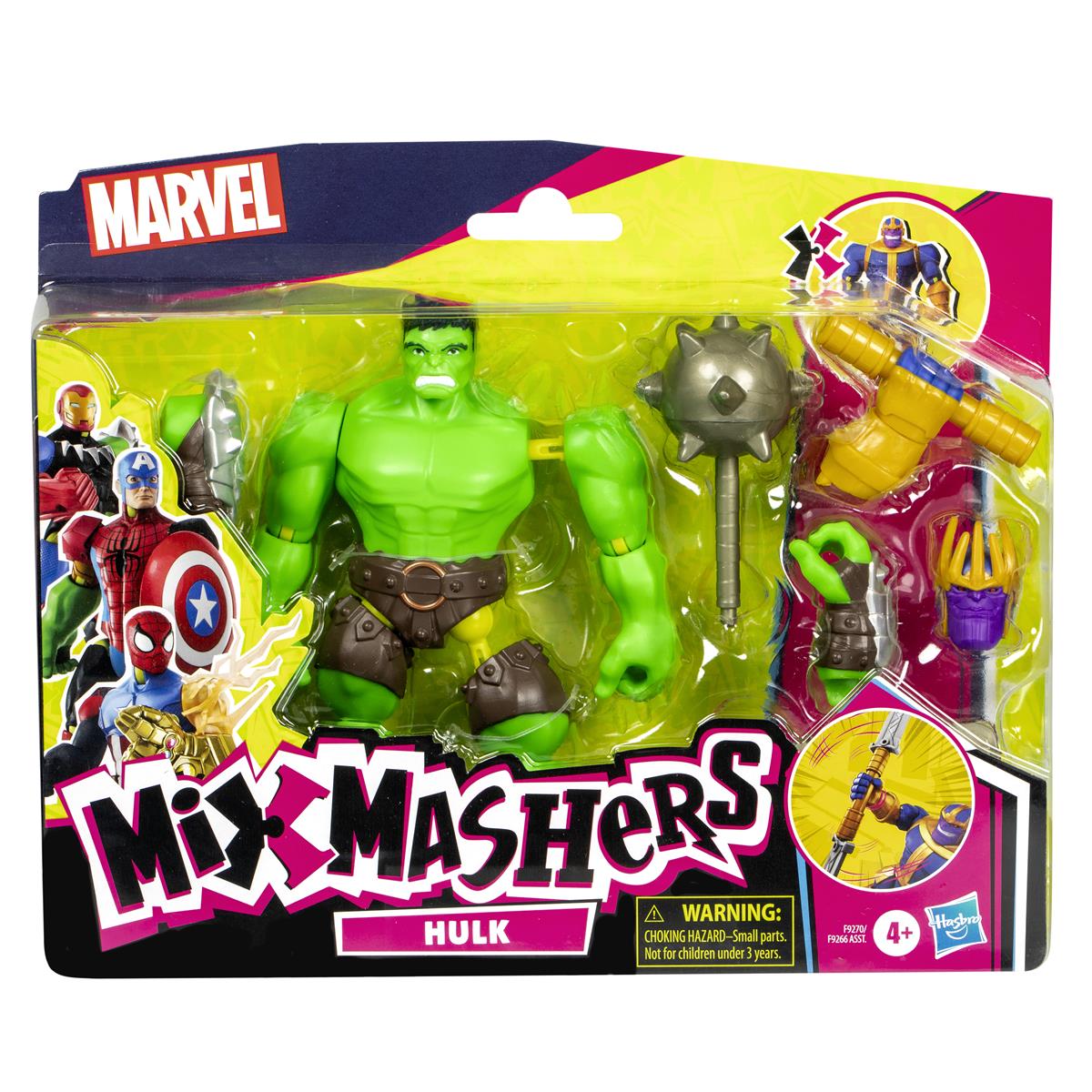 mixmashers-mixmashers-marvel-avengers-5in Dlx Figure Hulk