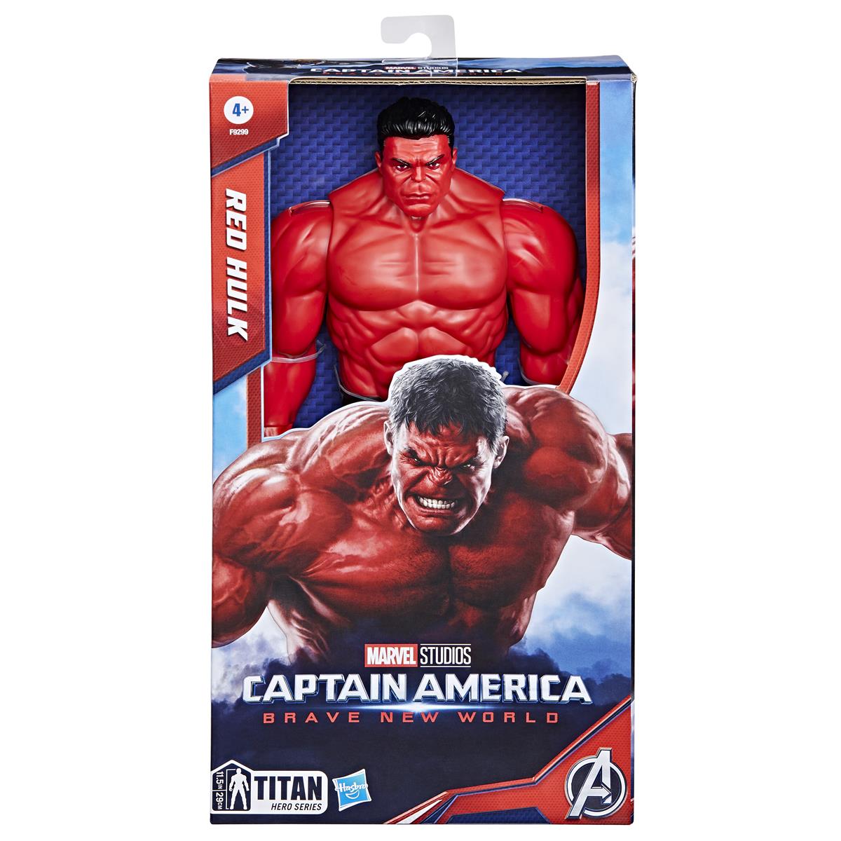 marvel-marvel-cabnw-12in-dlx-figure Titan Hero Red Hulk