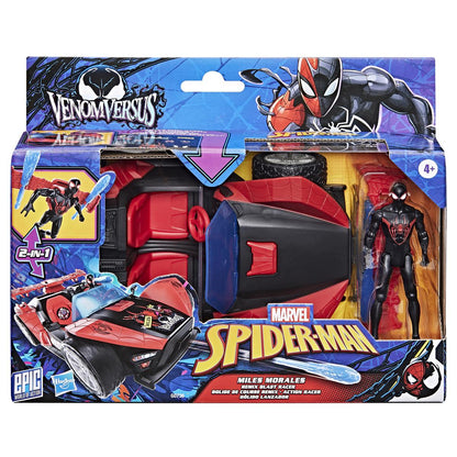 marvel-marvel-spider-man-venomversus 4in Vehicle and Figure Morales