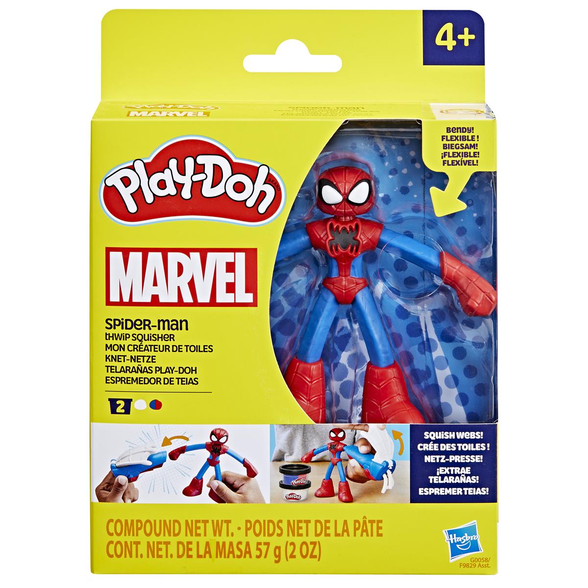 play-doh-play-doh-marvel-playset Spider-Man Thwip Squisher