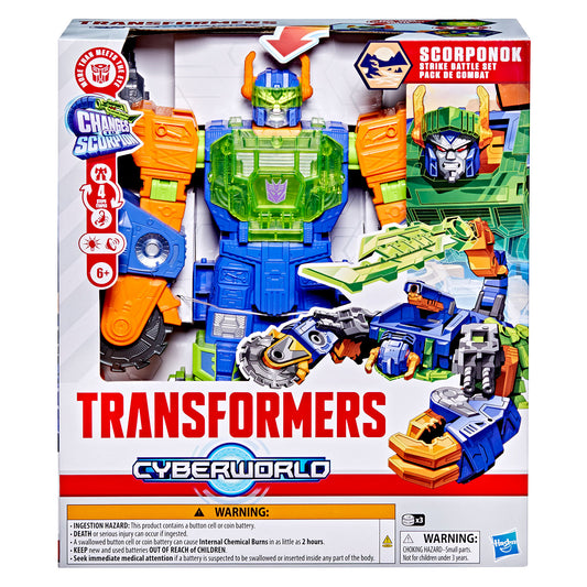 TRANSFORMERS TRA Cyberworld 14in Figure