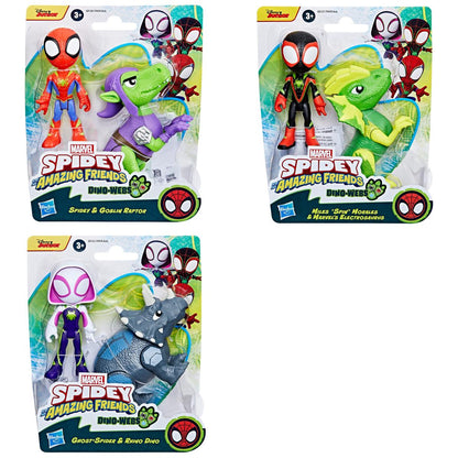 marvel-marvel-sm-and-af-dino-webs-4in Figure 2-pk -Asst