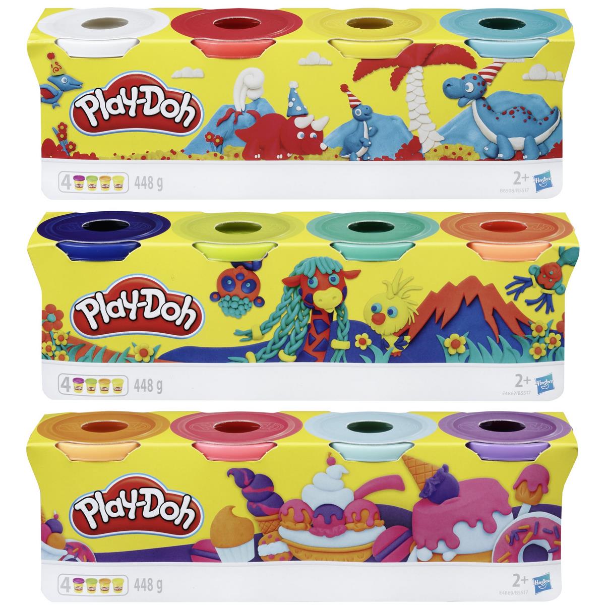 PLAY-DOH Compound 4-pk 448g