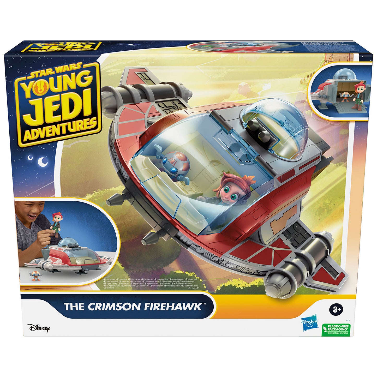 STAR WARS SW Young Jedi 4in Playset The