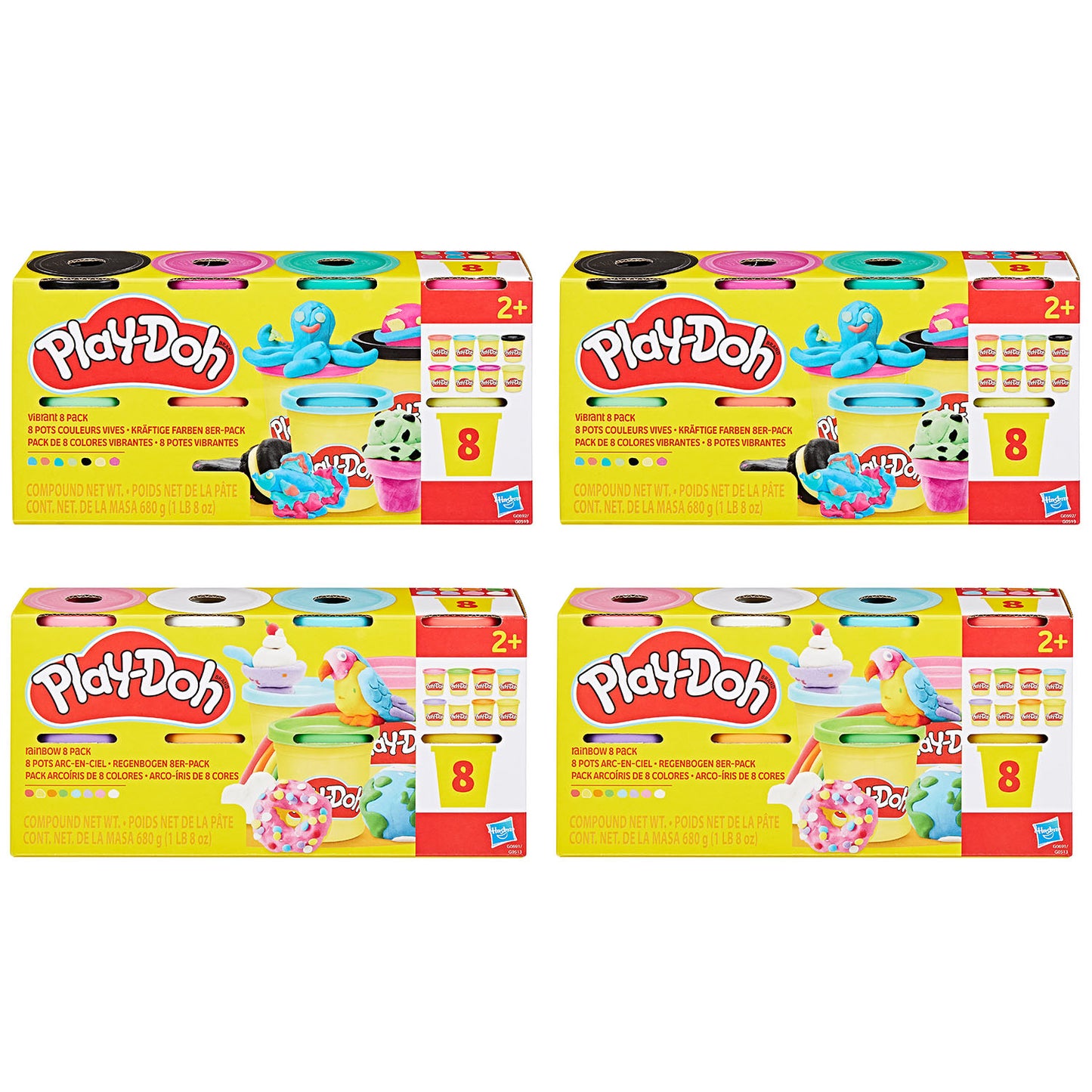 PLAY-DOH Compound 8-pk 680g