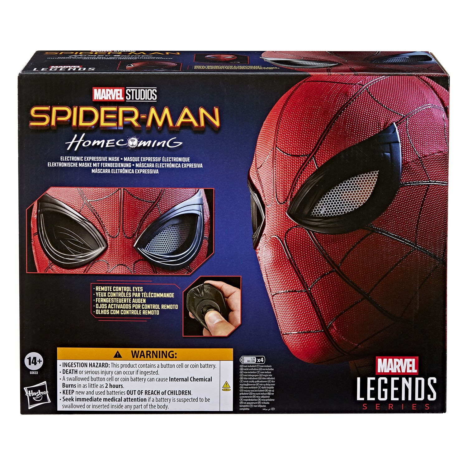 marvel-marvel-legends-premium-role Play Spider-Man Mask