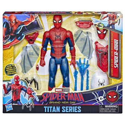 marvel-marvel-spider-man-bnd-12in Web-Tech Spider-Man and Accy