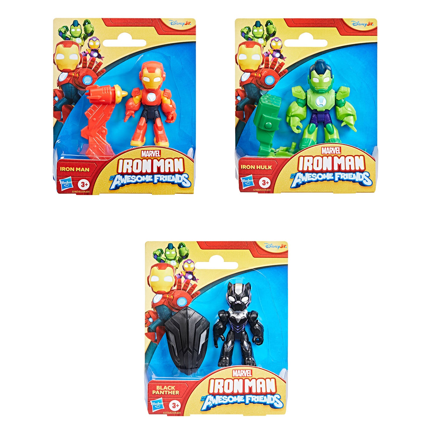 MARVEL IM and AF Armor Up 3in