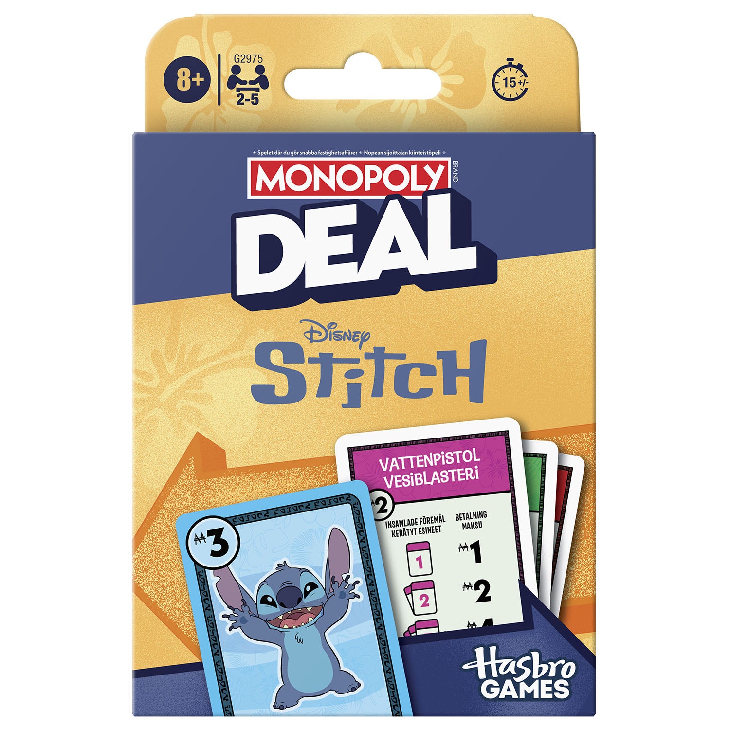 HASBRO GAMING HASBRO Monopoly Deal Stitch