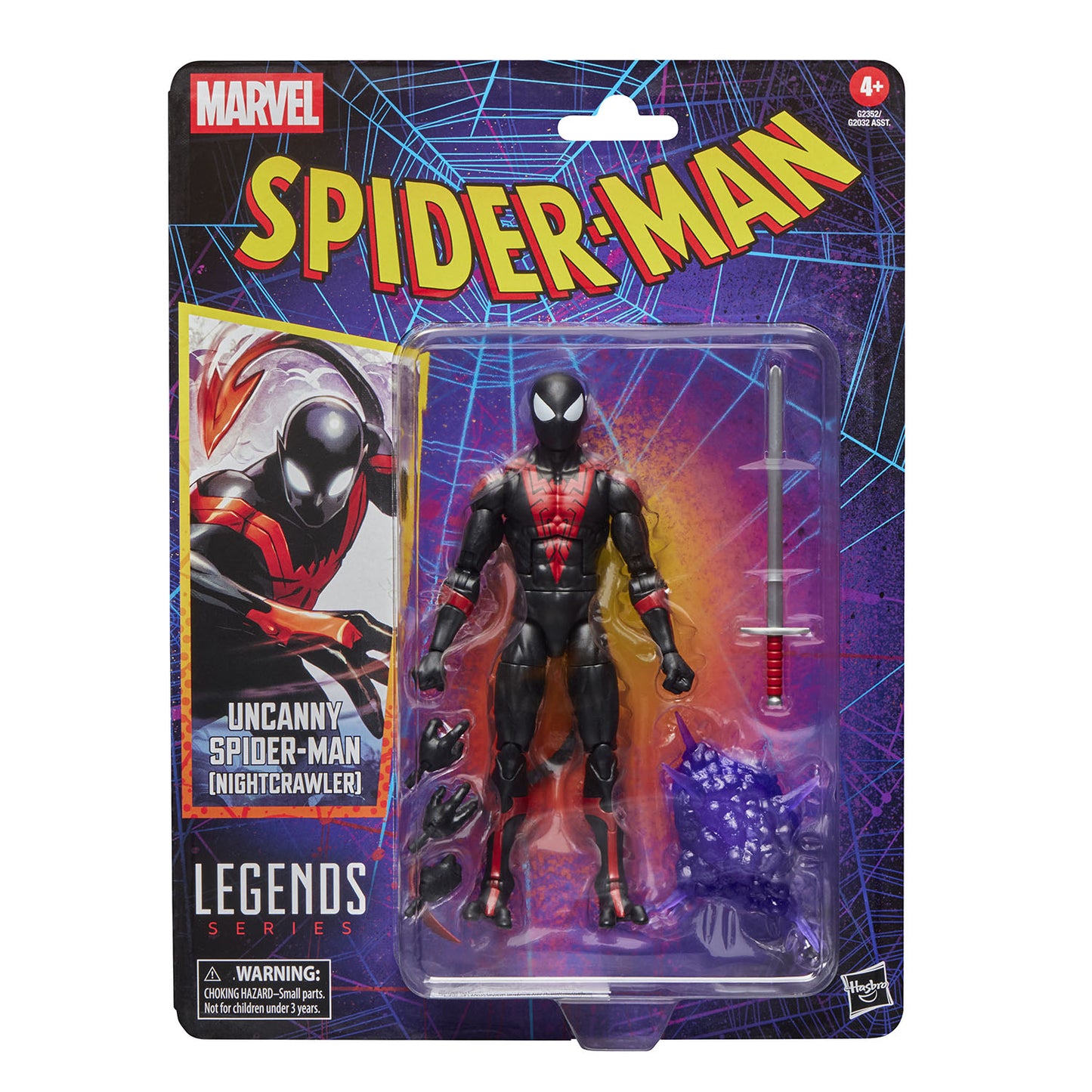 marvel-marvel-legends-6in-figure Retro Spider-Man Nightcrawler