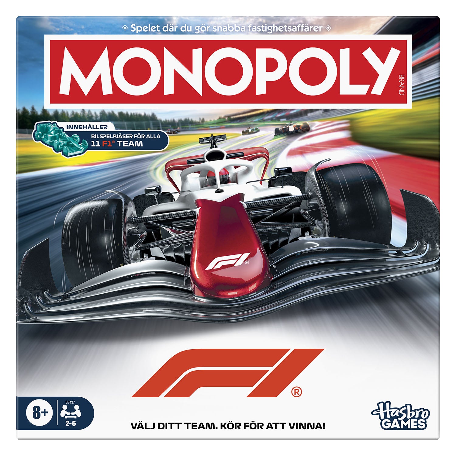 HASBRO GAMING HASBRO Monopoly Formula 1 (SE)