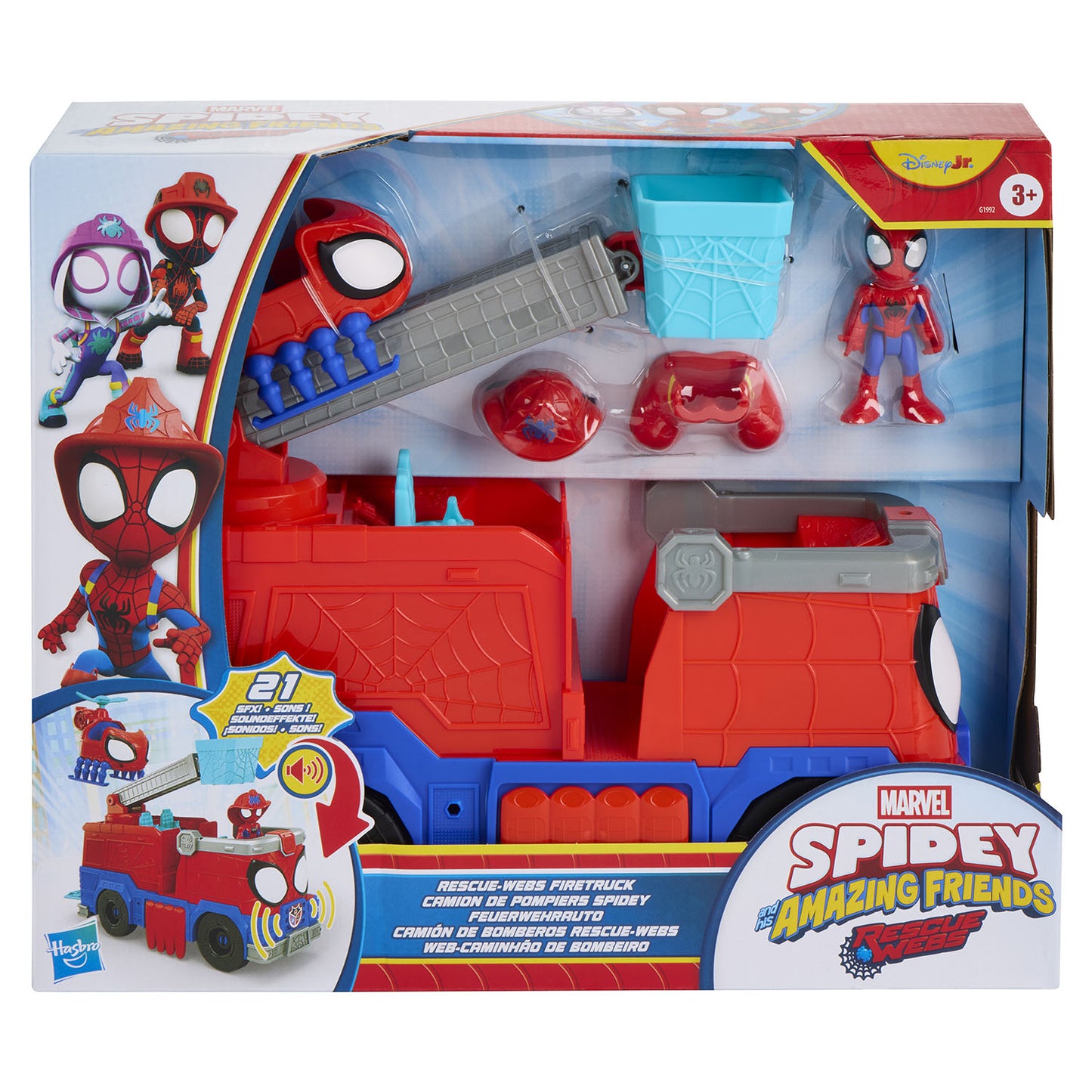 marvel-marvel-sm-and-af-rescue Webs Firetruck