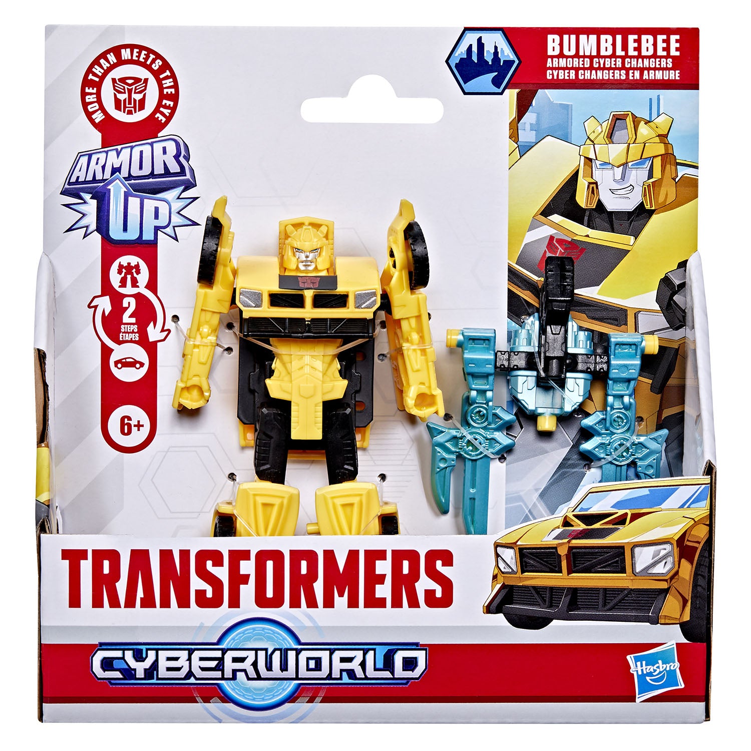 transformers-tra-cyberworld-4in-figure Armor Bumblebee