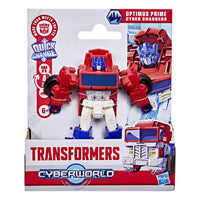 TRA Cyberworld 4in Cyber changer Optimus Prime Classic