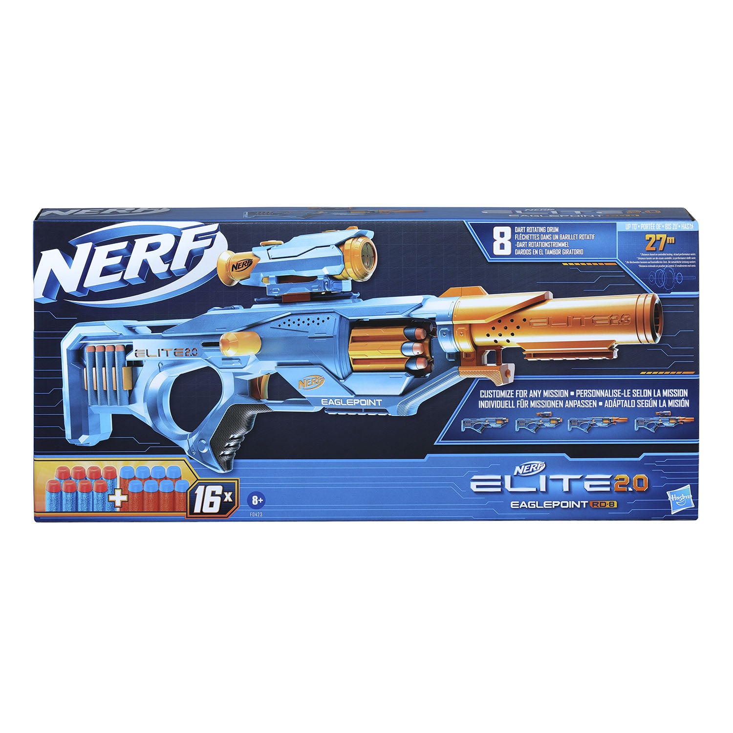 nerf-nerf-n-strike-elite-2-0 Blaster Eaglepoint RD8