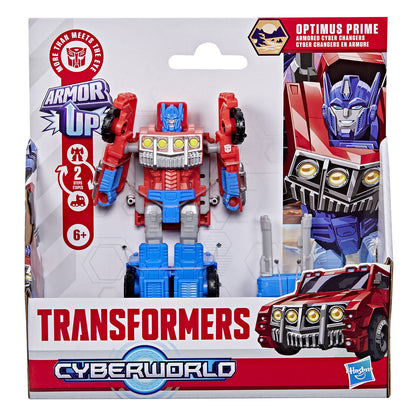 transformers-tra-cyberworld-4in-figure Cyber Changer Armor Optimus