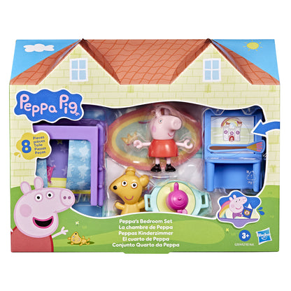 peppa-pig-peppa-pig-3in-playset Peppas Bedroom