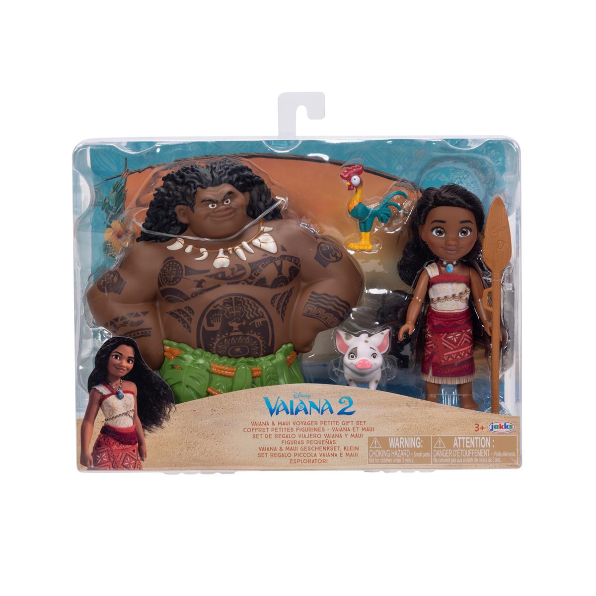 disney-disney-vaiana-2-6in-petite Doll Vaiana and Maui Gift Set