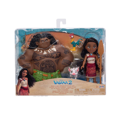disney-disney-vaiana-2-6in-petite Doll Vaiana and Maui Gift Set