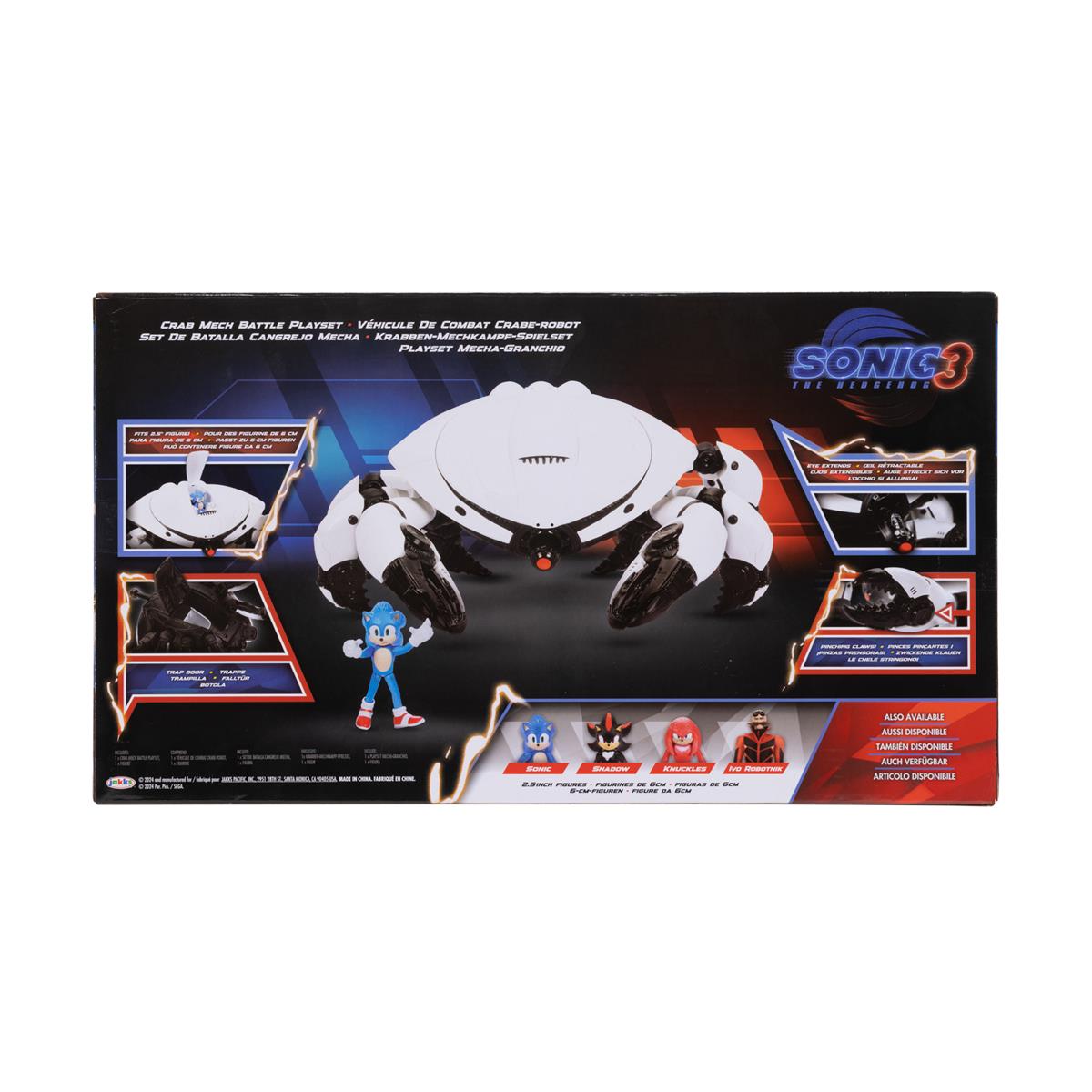 SONIC THE HEDGEHOG SONIC 3 Movie 2.5in Playset