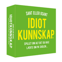 KYLSKÅPSPOESI Idiotkunnskap -