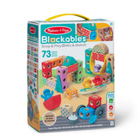 MND Blockables Playset Town 73pcs