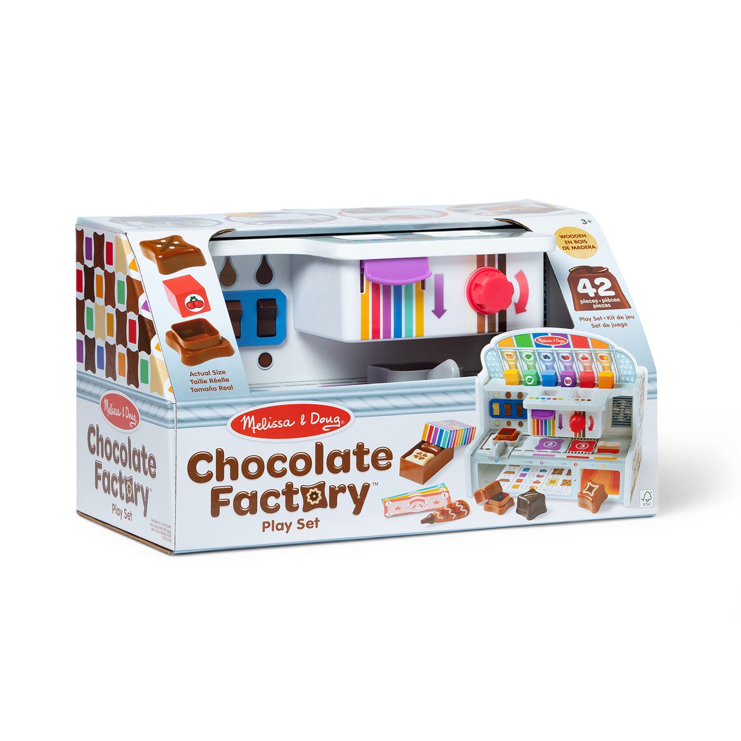 MELISSA & DOUG MND Wooden Playset Chocolate