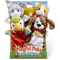 MELISSA & DOUG MND Hand Puppets Playful Pets