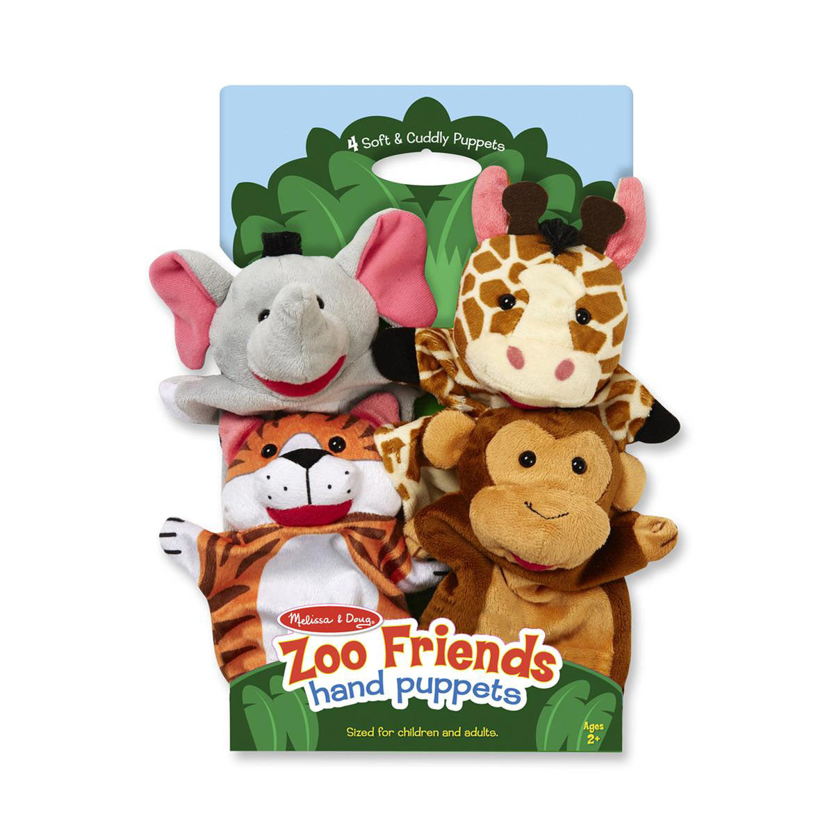 MELISSA & DOUG MND Hand Puppets Zoo Friends
