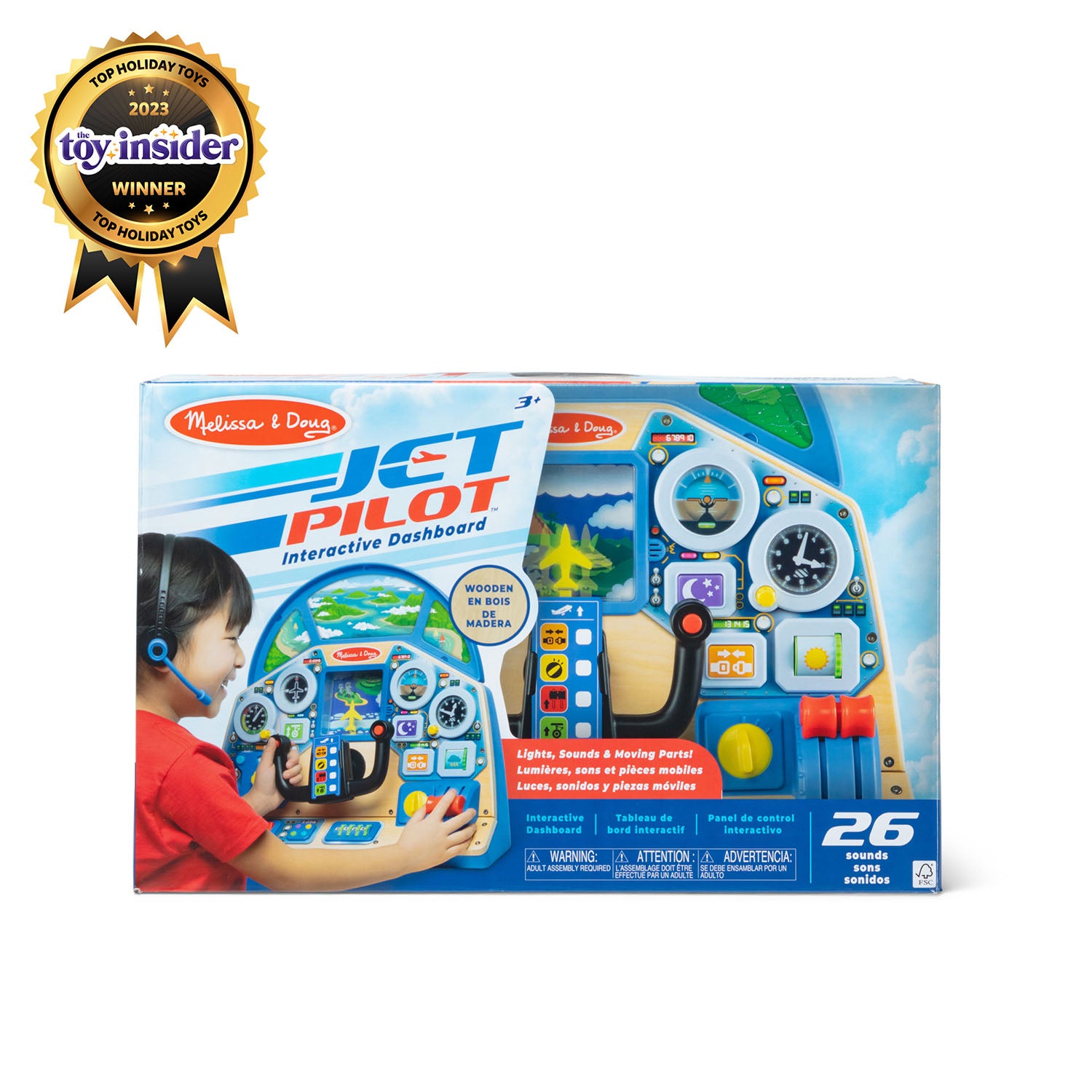 MELISSA & DOUG MND Interactive Dashboard Jet