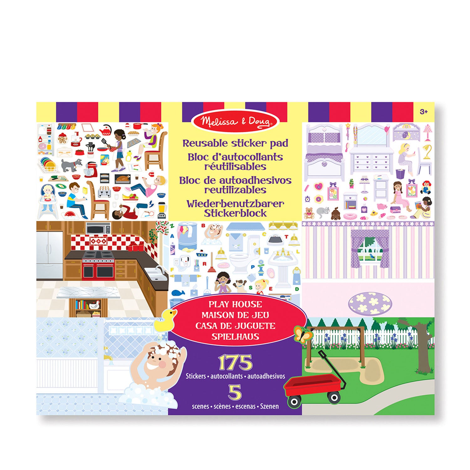 MELISSA & DOUG MND Reusable Sticker Pad Play