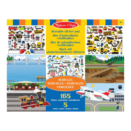 MND Reusable Sticker Pad Vehicles