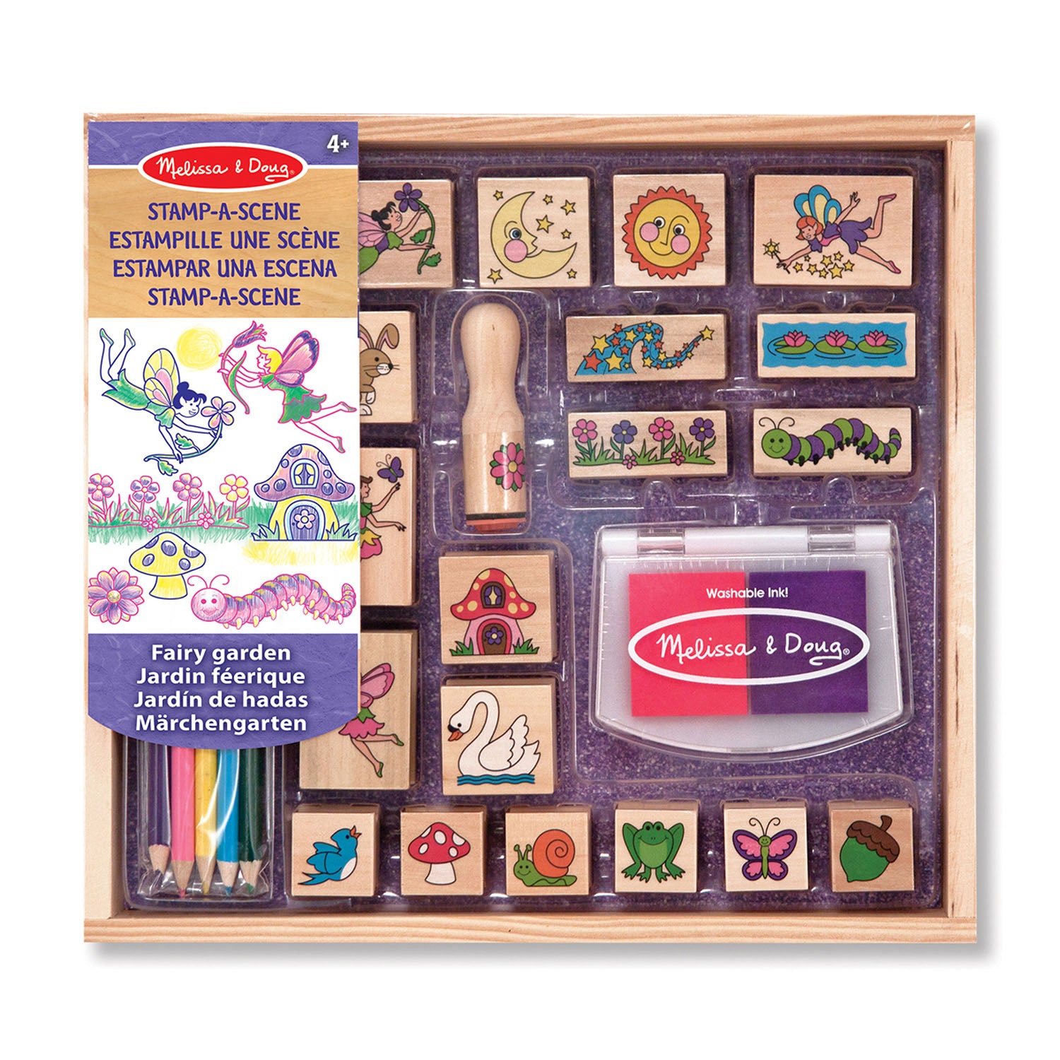 MELISSA & DOUG MND Wooden Stamp-a-Scene
