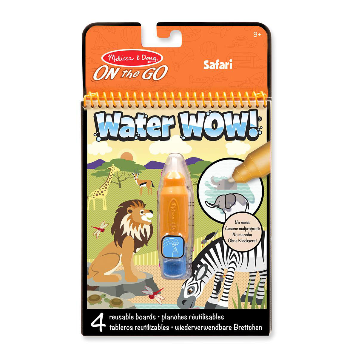 MND Water WOW! Water-Reveal Pad Safari