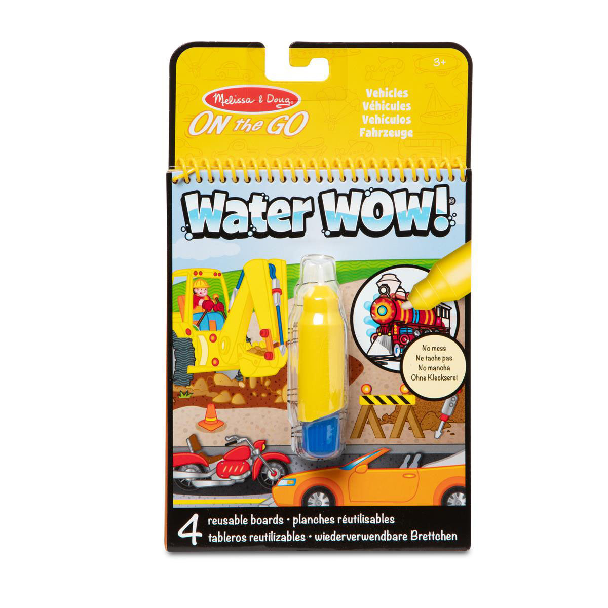 MND Water WOW! Water-Reveal Pad Vehicles