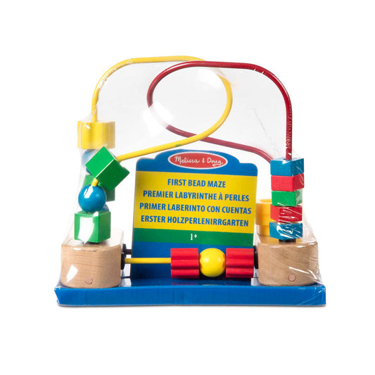 MELISSA & DOUG MND Wooden First Bead Maze
