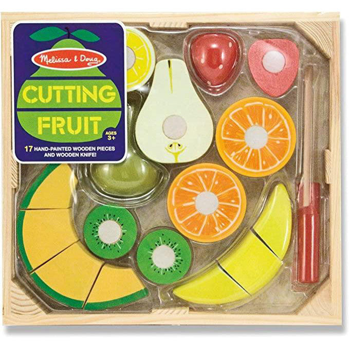 MND Wooden Food Playset Cutting Fruit