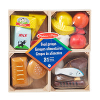 MELISSA & DOUG MND Wooden Food Playset Food