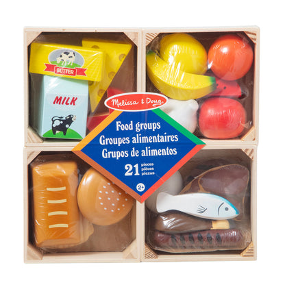 MELISSA & DOUG MND Wooden Food Playset Food