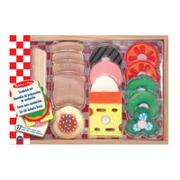MND Wooden Food Playset Sandwich