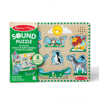 MELISSA & DOUG MND Sound Puzzle Zoo Animals
